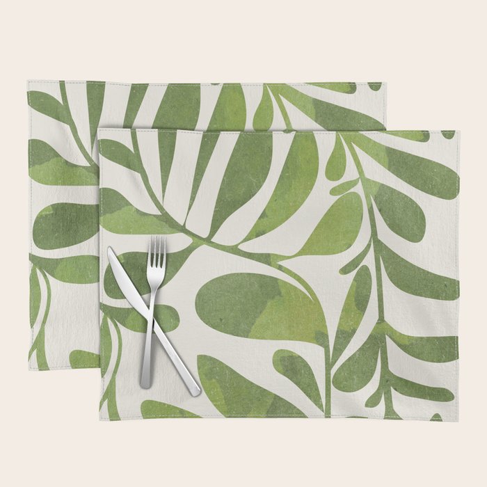 Abstract Plant 3/3 Placemat Gallery Image 1
