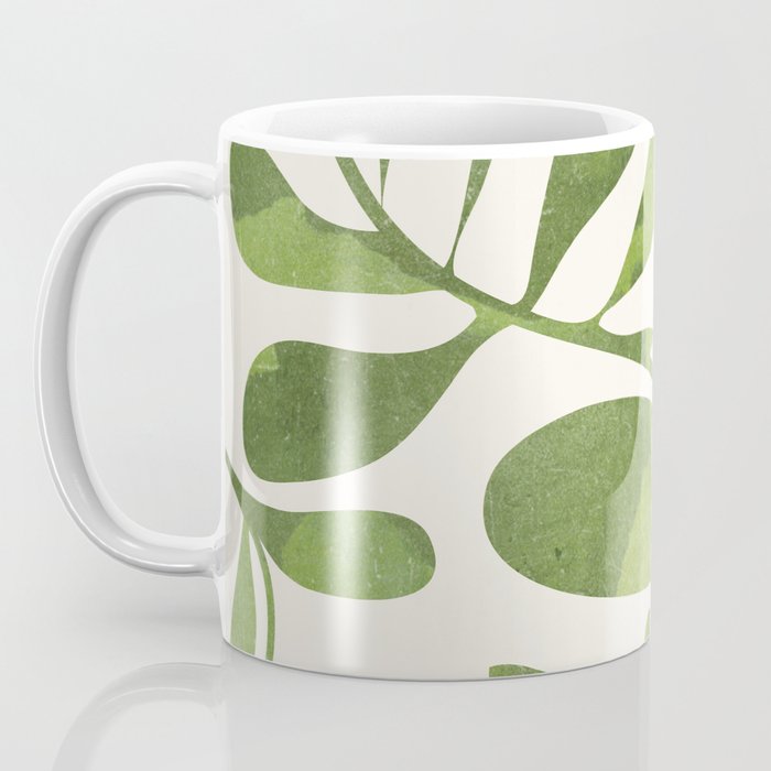 Abstract Plant 3/3 Coffee Mug Gallery Image 3