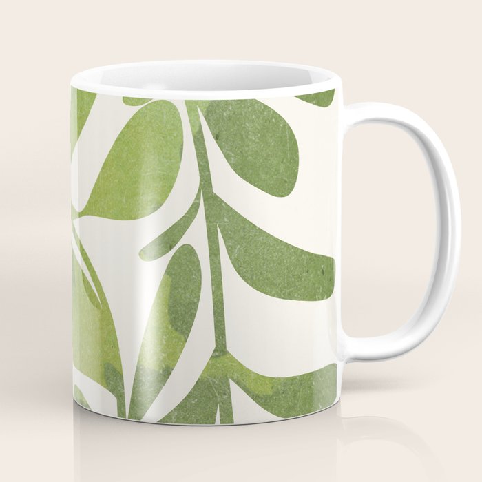 Abstract Plant 3/3 Coffee Mug Gallery Image 1