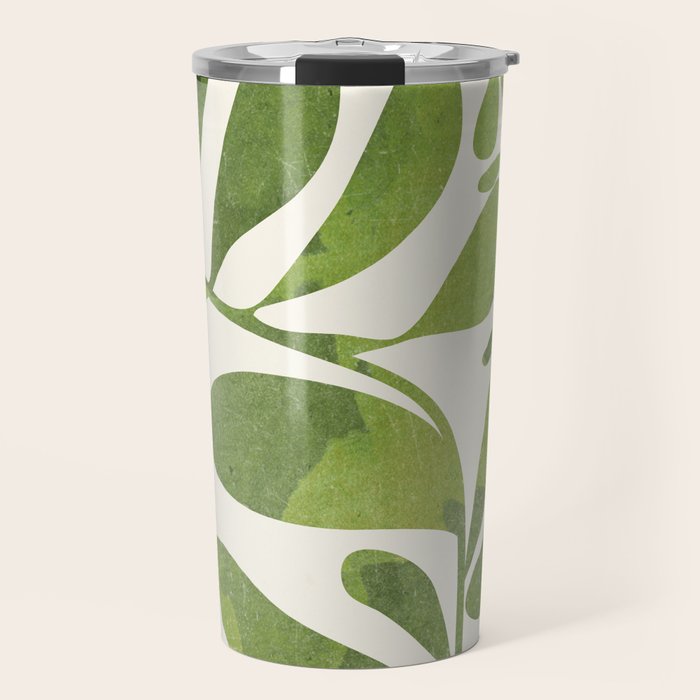 Abstract Plant 3/3 Travel Mug Gallery Image 1