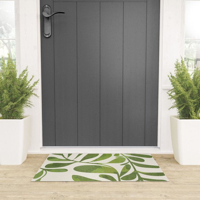 Abstract Plant 3/3 Welcome Mat Gallery Image 3