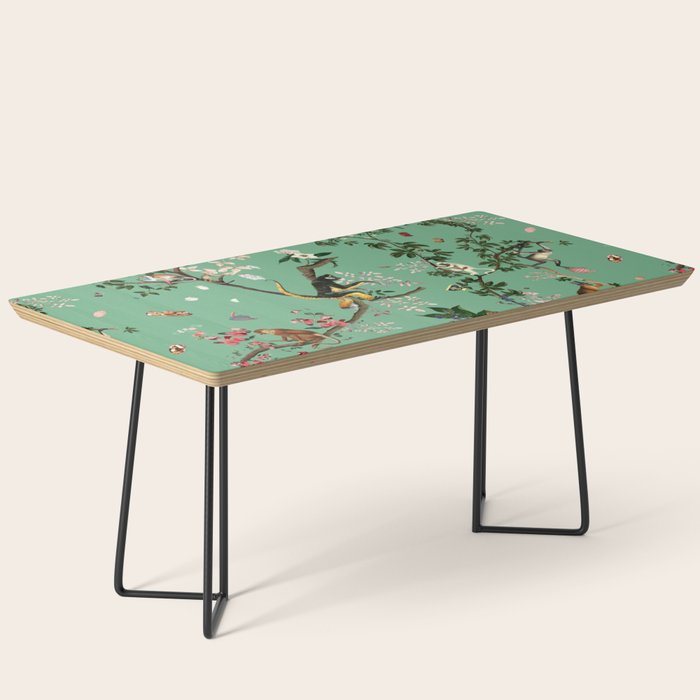 Monkey World Green Coffee Table Gallery Image 1