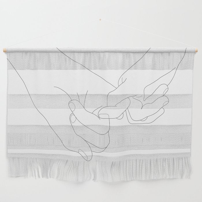 Pinky Promise Wall Hanging Gallery Image 1