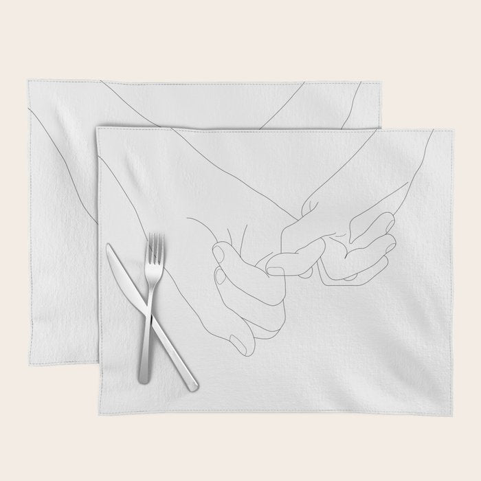 Pinky Promise Placemat Gallery Image 1
