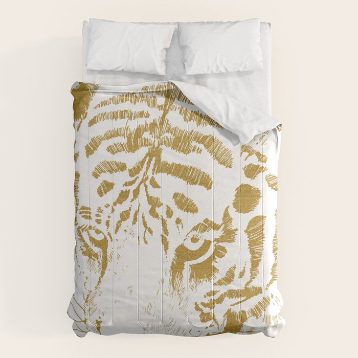 Golden tiger Comforter Gallery Image 6
