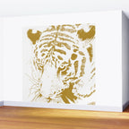 Golden tiger Wall Mural Gallery Image 2
