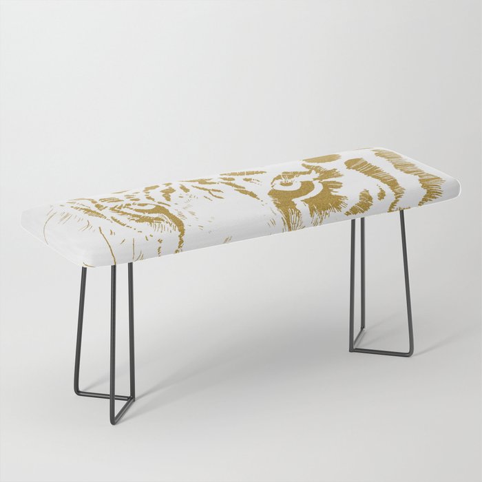Golden tiger Bench Gallery Image 1