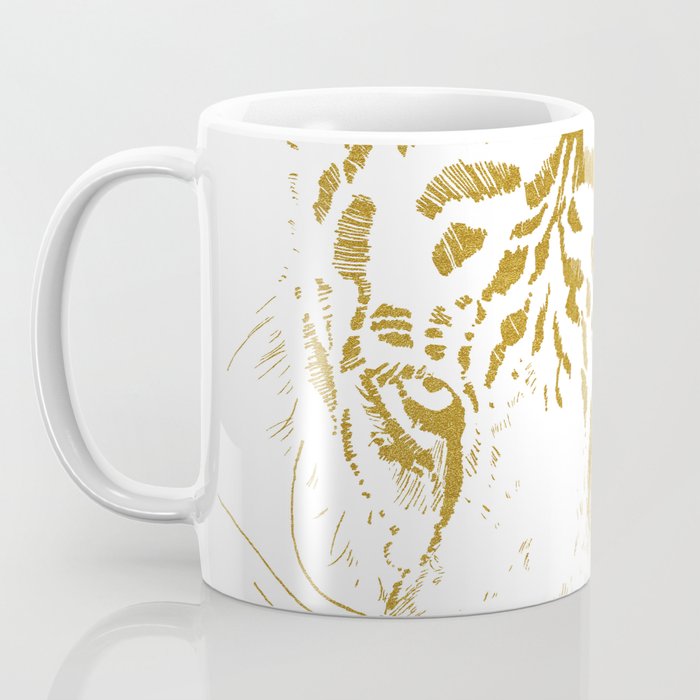 Golden tiger Coffee Mug Gallery Image 3