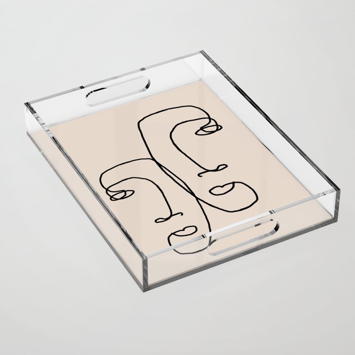 I look over at you Acrylic Tray Gallery Image 1