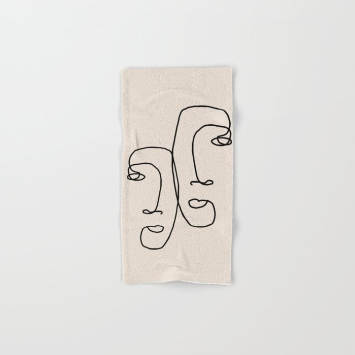 I look over at you Bath Towel Gallery Image 1