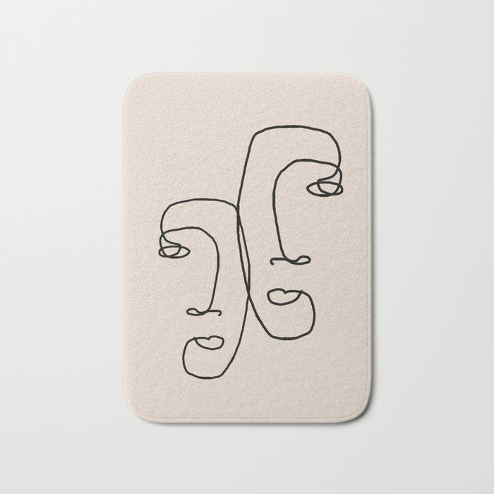 I look over at you Bath Mat Gallery Image 1