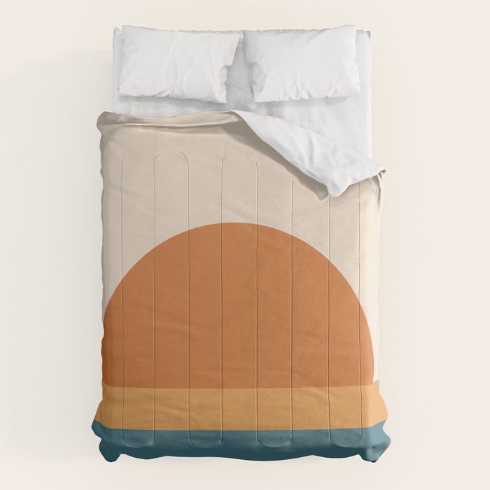 70's Retro Sunset Comforter Gallery Image 1