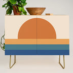 70's Retro Sunset Credenza Gallery Image 1