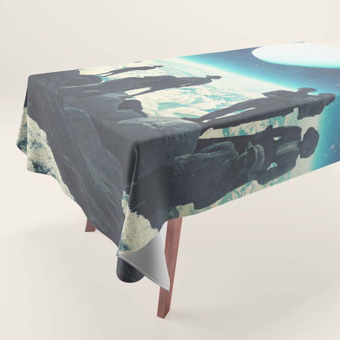 We are Sojourners in this World. Tablecloth Gallery Image 1