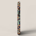 Ornamental Ethnic Bohemian Pattern V Sage Spice iPhone Case Gallery Image 2