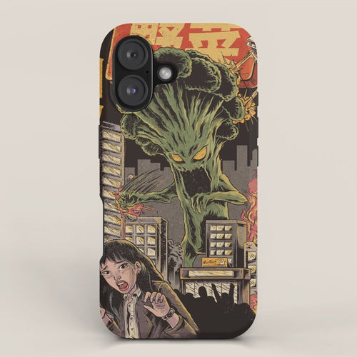 Broccozilla Black Version Iphone Case