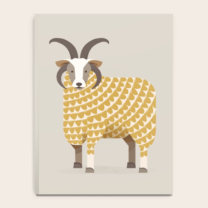 Whimsical Jacob Sheep Notebook Gallery Image 4