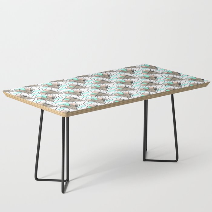 Colored diamonds and texture A Coffee Table Gallery Image 1