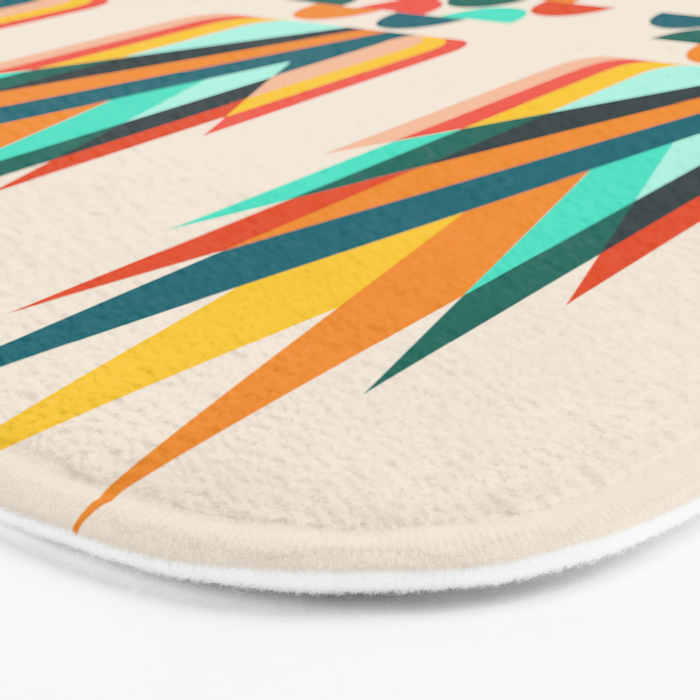 Groovy Pineapple Bath Mat Gallery Image 3