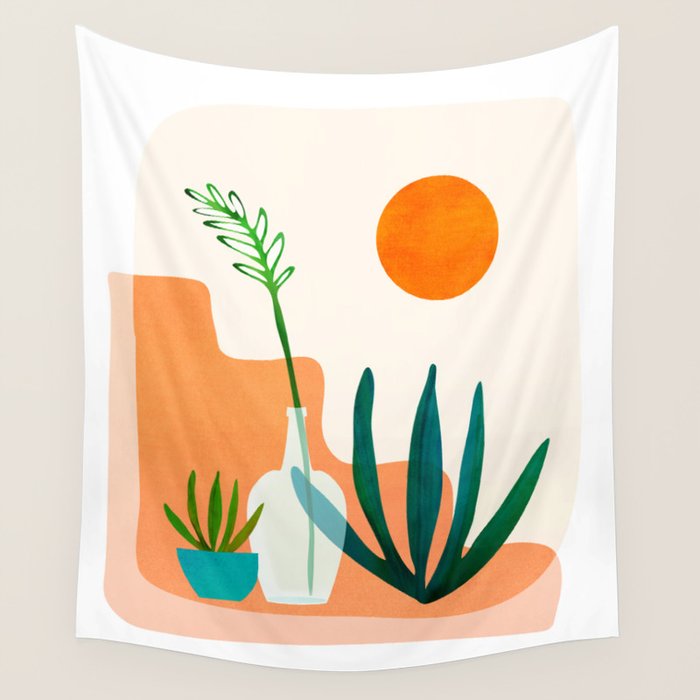Southwest Home / Desert Landscape Series Wall Tapestry Gallery Image 1