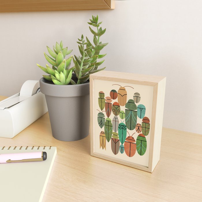 The Beetles Mini Art Print Gallery Image 2