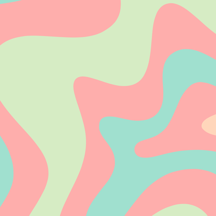 Retro Liquid Swirl Abstract Pattern in Pastel Sherbet Blush Pink and Mint Coffee Mug Gallery Image 2