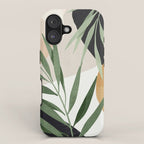 Abstract Art Tropical Leaves 72 iPhone Case Gallery Image 1