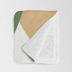 Abstract Art Tropical Leaves 72 Throw Blanket Gallery Image 3
