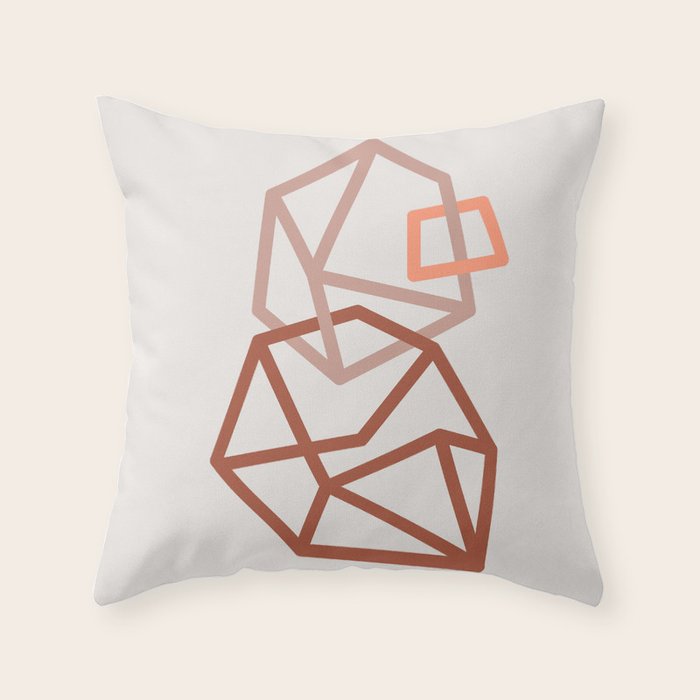 Form 14B Throw Pillow Gallery Image 1