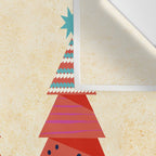 Three Christmas Trees Wall Tapestry Gallery Image 3