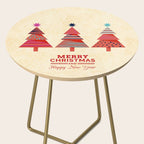 Three Christmas Trees Side Table Gallery Image 2