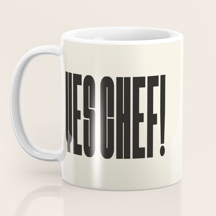 Yes Chef Coffee Mug Gallery Image 3