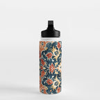 Indigo and Floral Spice Mandala Water Bottle Gallery Image 3