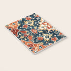 Indigo and Floral Spice Mandala Notebook Gallery Image 3