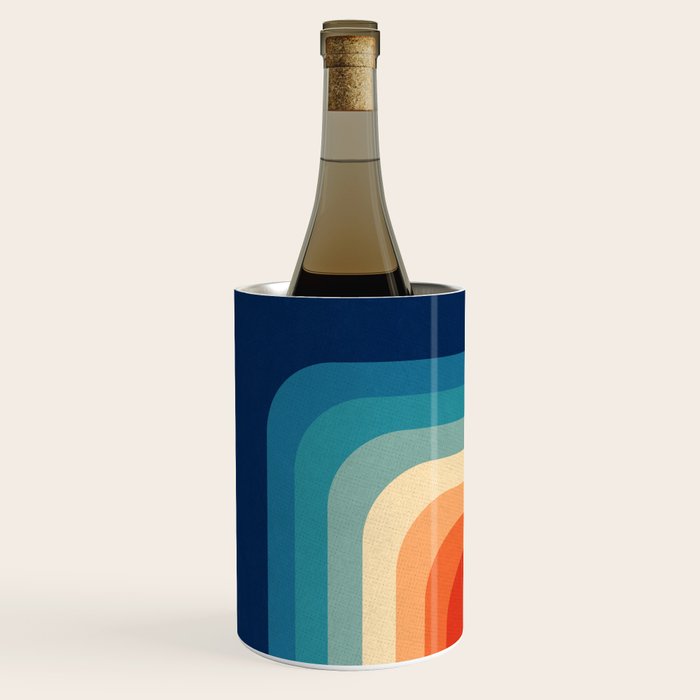 Retro 70s Color Palette III Wine Chiller Gallery Image 2