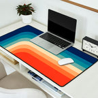 Retro 70s Color Palette III Desk Mat Gallery Image 2