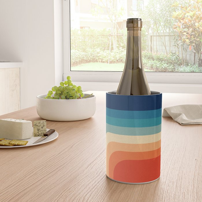 Retro 70s Color Palette III Wine Chiller Gallery Image 4