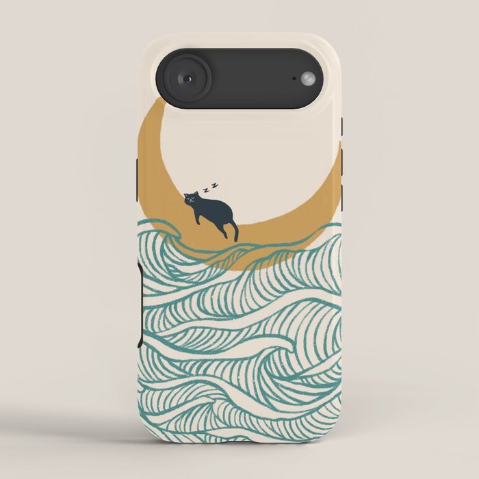 Good Night Meow 1 iPhone Case Gallery Image 2