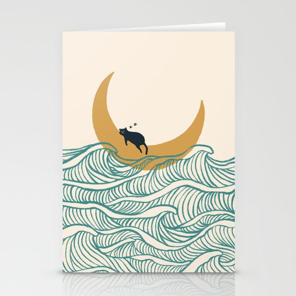 Good Night Meow 1 Stationery Card Gallery Image 2