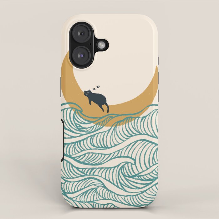 Good Night Meow 1 iPhone Case Gallery Image 1