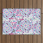 BM3 Tribal geometric Outdoor Rug Gallery Image 1