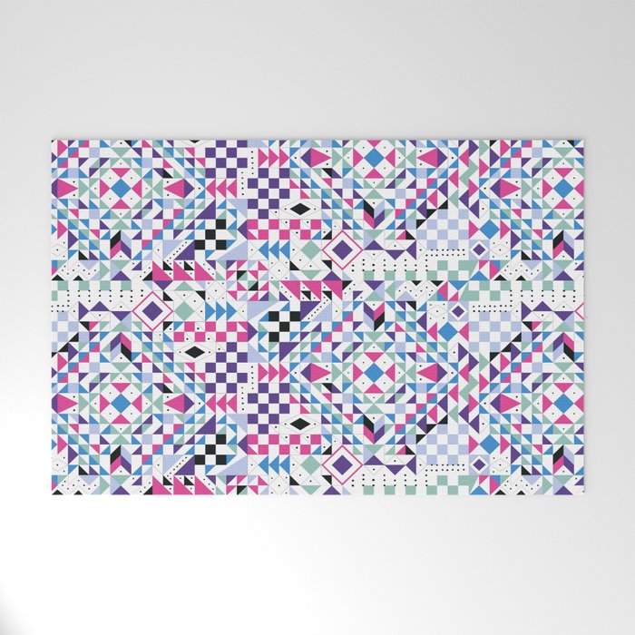BM3 Tribal geometric Welcome Mat Gallery Image 1