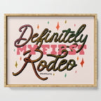 Definitely My First Rodeo Serving Tray Gallery Image 1