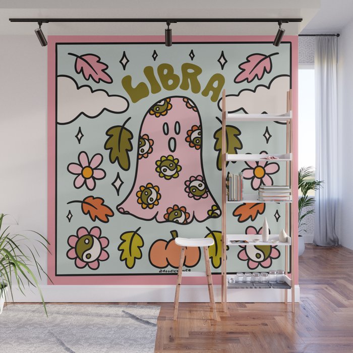Libra Ghost Wall Mural Gallery Image 1
