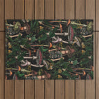 Mushroom Paradise III Outdoor Rug Gallery Image 1