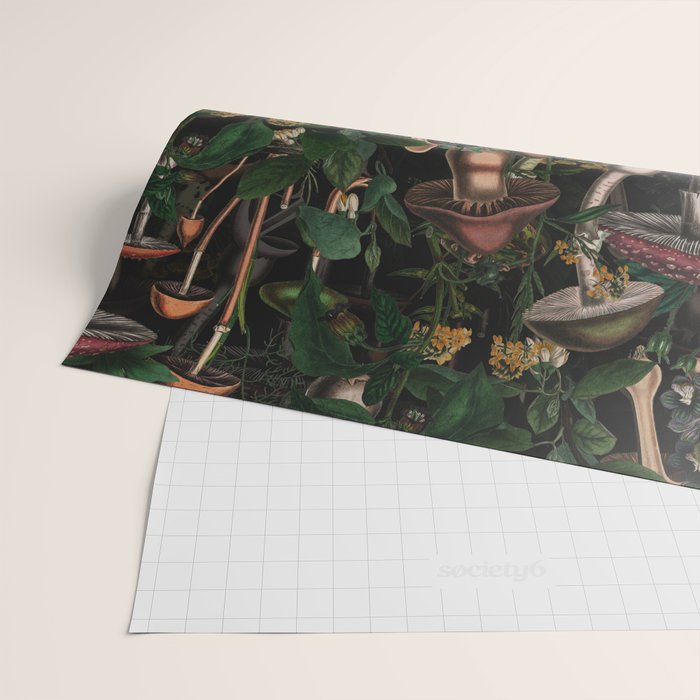 Mushroom Paradise III Wrapping Paper Gallery Image 2