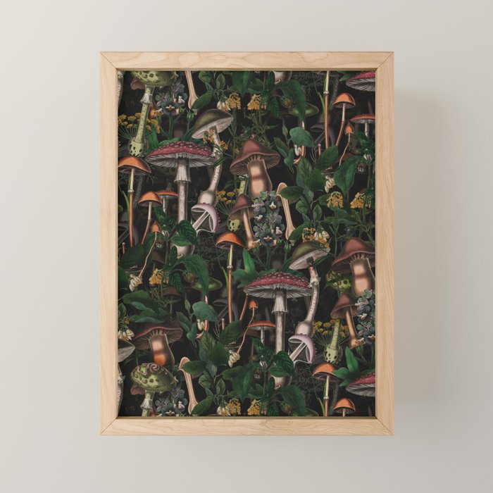 Mushroom Paradise III Mini Art Print Gallery Image 1