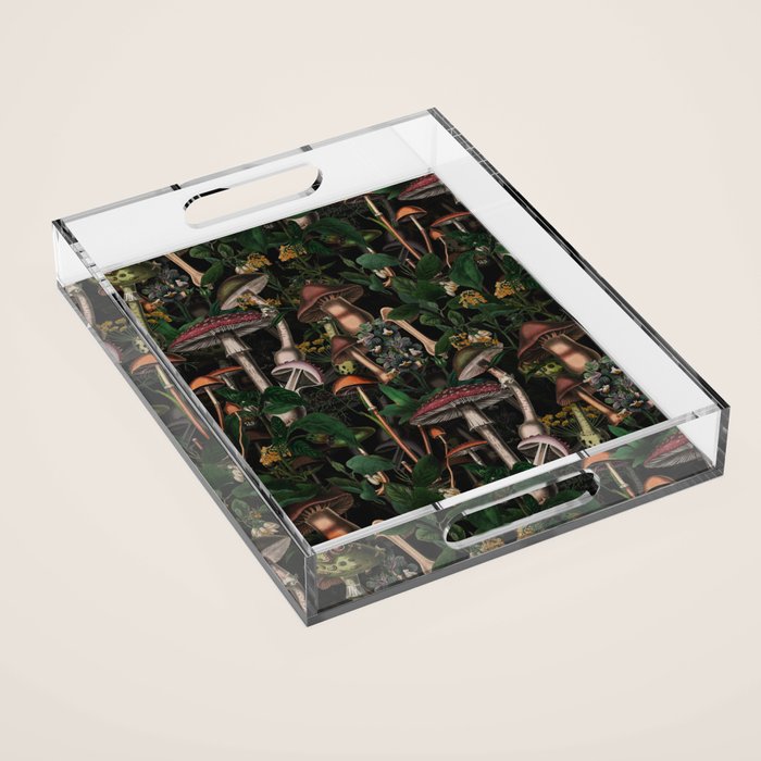 Mushroom Paradise III Acrylic Tray Gallery Image 1