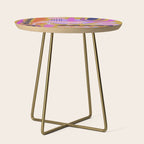 Modern Cheetah Side Table Gallery Image 1