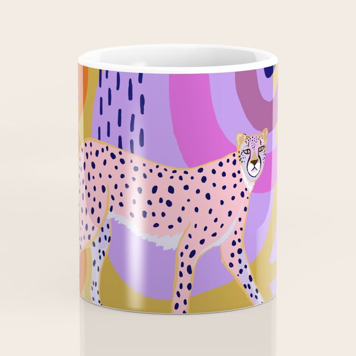 Modern Cheetah Coffee Mug Gallery Image 4